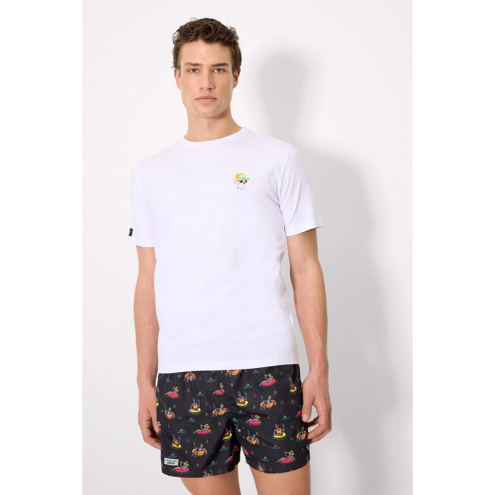 T-shirt a maniche corte Bianco