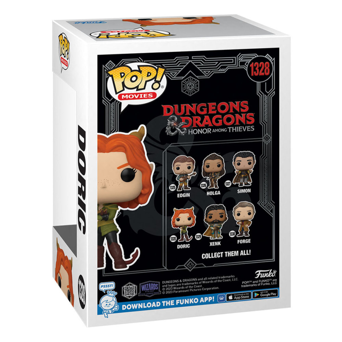 Dungeons & Dragons Pop! Movies Vinile Figura Doric 9 Cm Funko