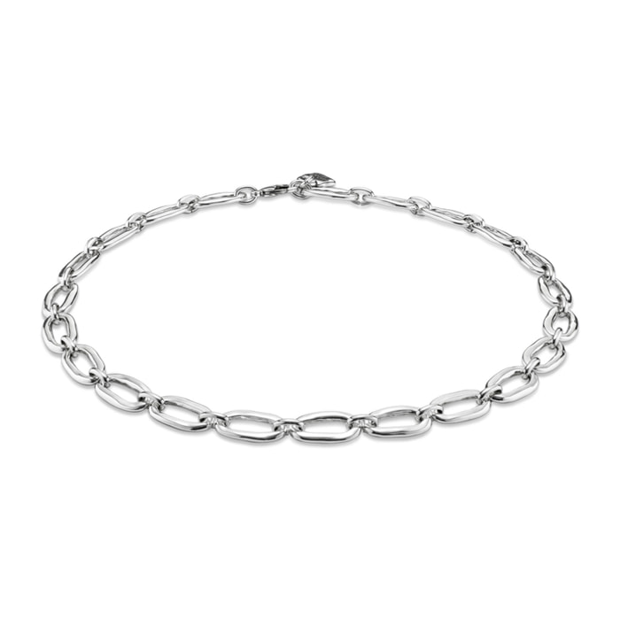 Colgante Eslabón PLATEADO U