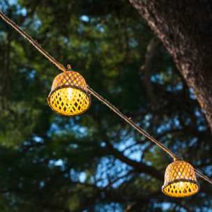 Guirlande solaire MALY 10 LED 8M