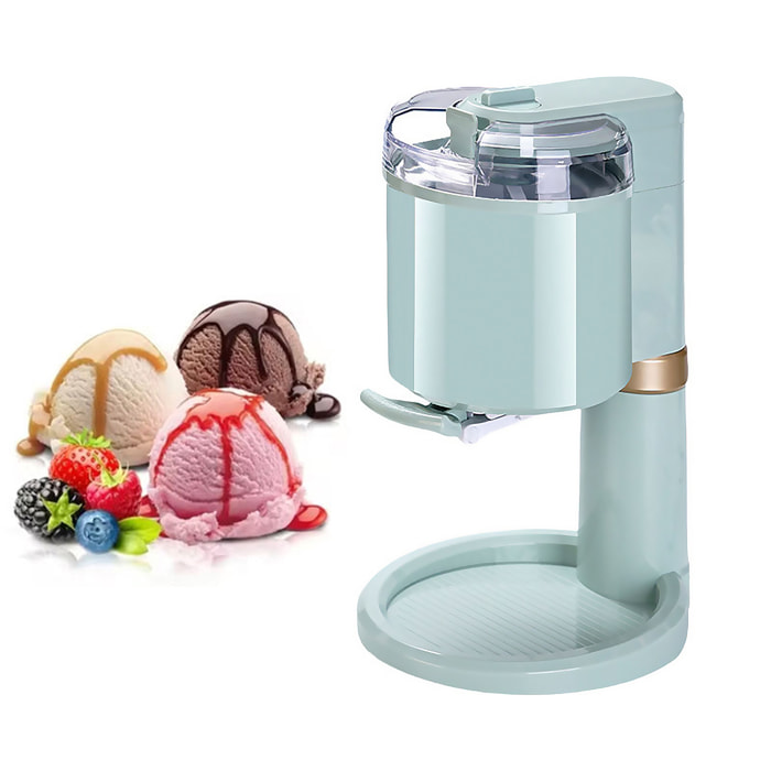 Máquina automática de helados de frutas de 20W, 220-240V, con capacidad para 8 conos.