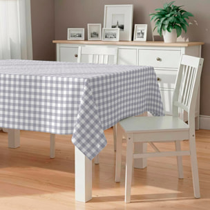 Nappe anti-taches Alcazar Gris - 100% coton -