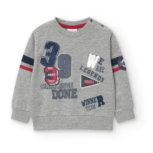 Sudadera felpa de bebé niño -BCI