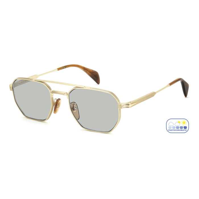 Gafas de Sol David Beckham DB 1229/S T5U Fotocromáticas de Metal Hombre 52 mm