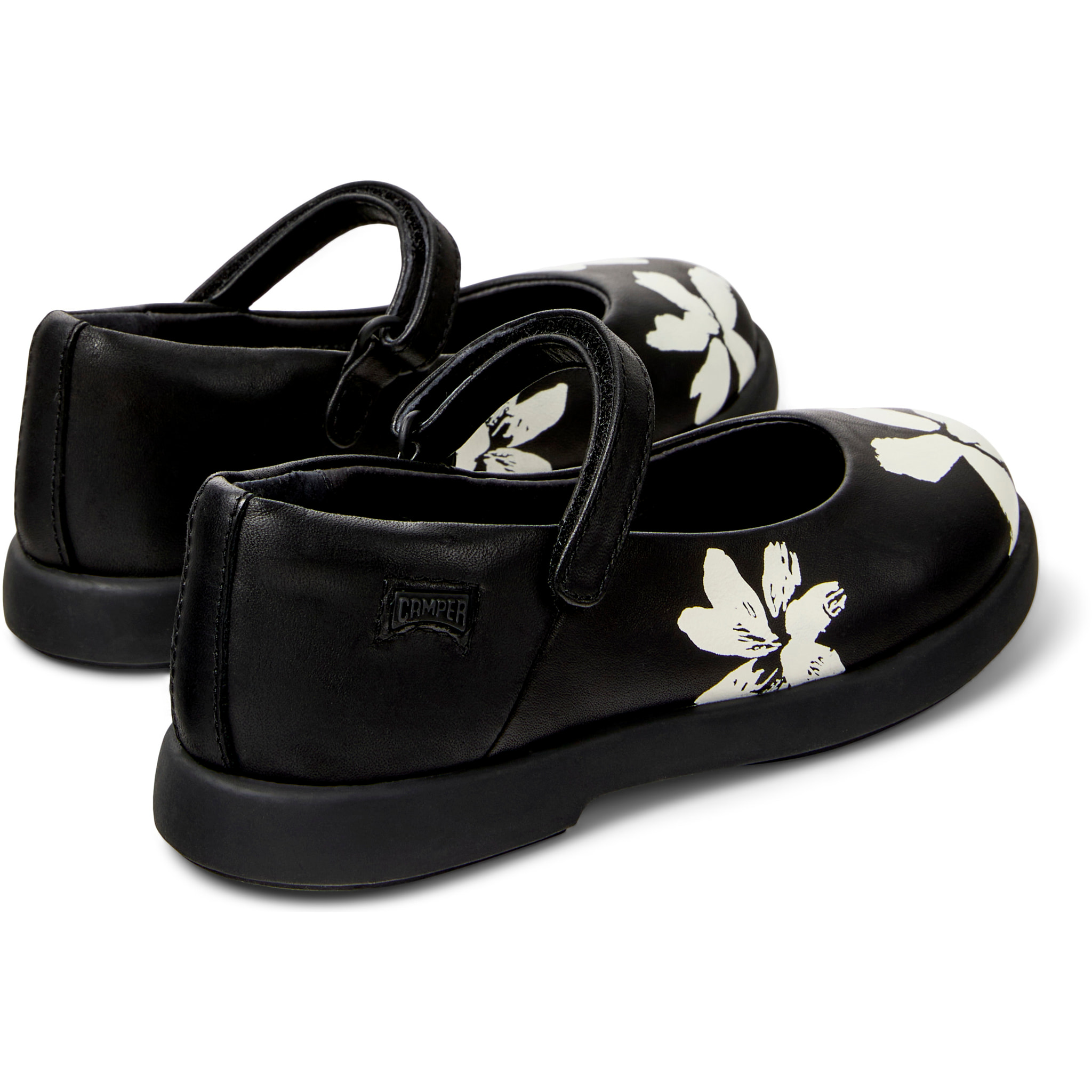 Bailarinas - CAMPER Duet Twins - Negro - Cuero liso