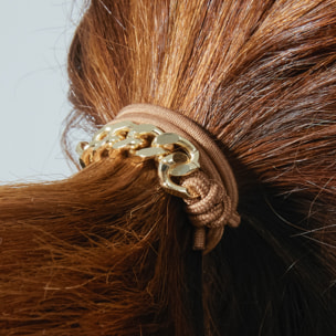 Coletero acabado en oro amarillo de 18k
