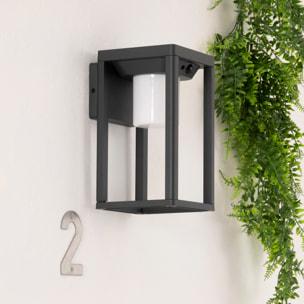 Forlight Bow - Aplique Solar Exterior LED 3W. Aplique de Pared con Placa Solar para Jardín | Terraza. Blanco Cálido 3000K. Colo