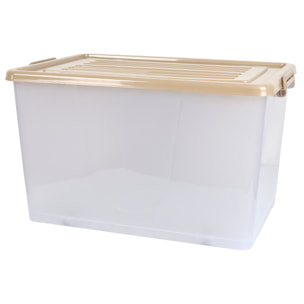 Boite De Rangement Plastique 95l