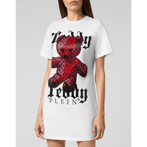 PHILIPP PLEIN T-Shirt Dress Short MONOGRAM