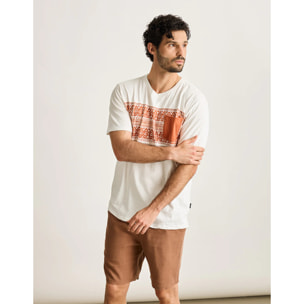 Camiseta Manga Corta Naranja - Navar