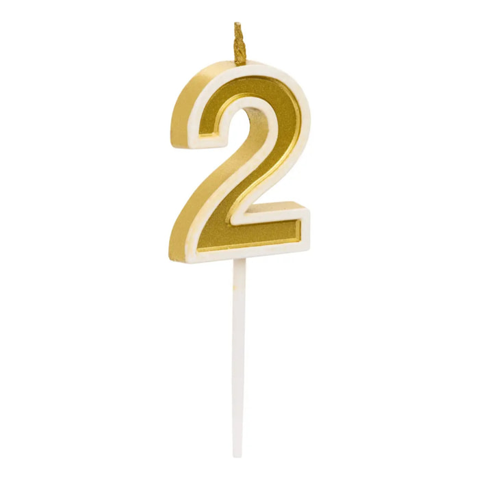 Bougie d'anniversaire Numéro 2