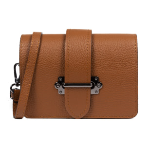 Camelia Borsa a spalla Donna. Pelle autentica Dollaro