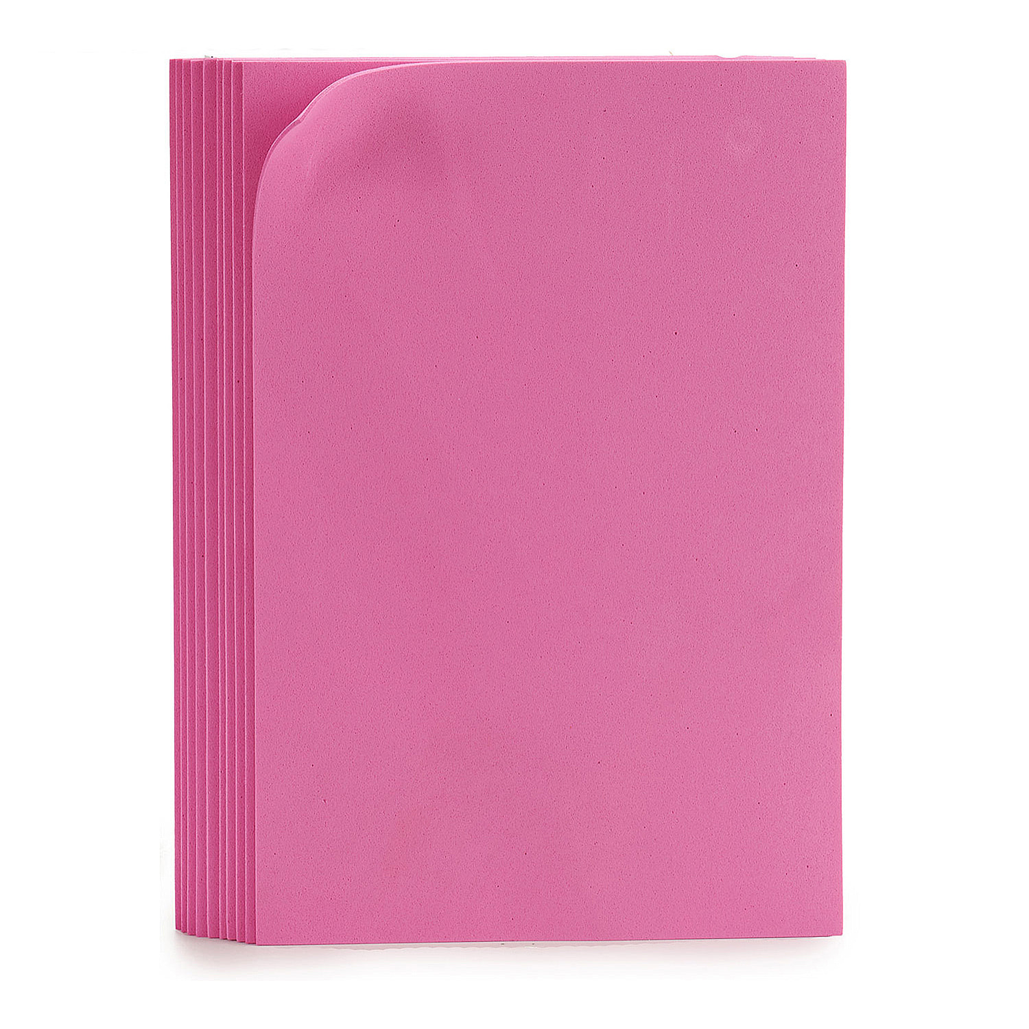Set di 10 fogli in gomma eva 45x65 cm.