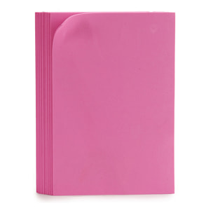 Set di 10 fogli in gomma eva 45x65 cm.