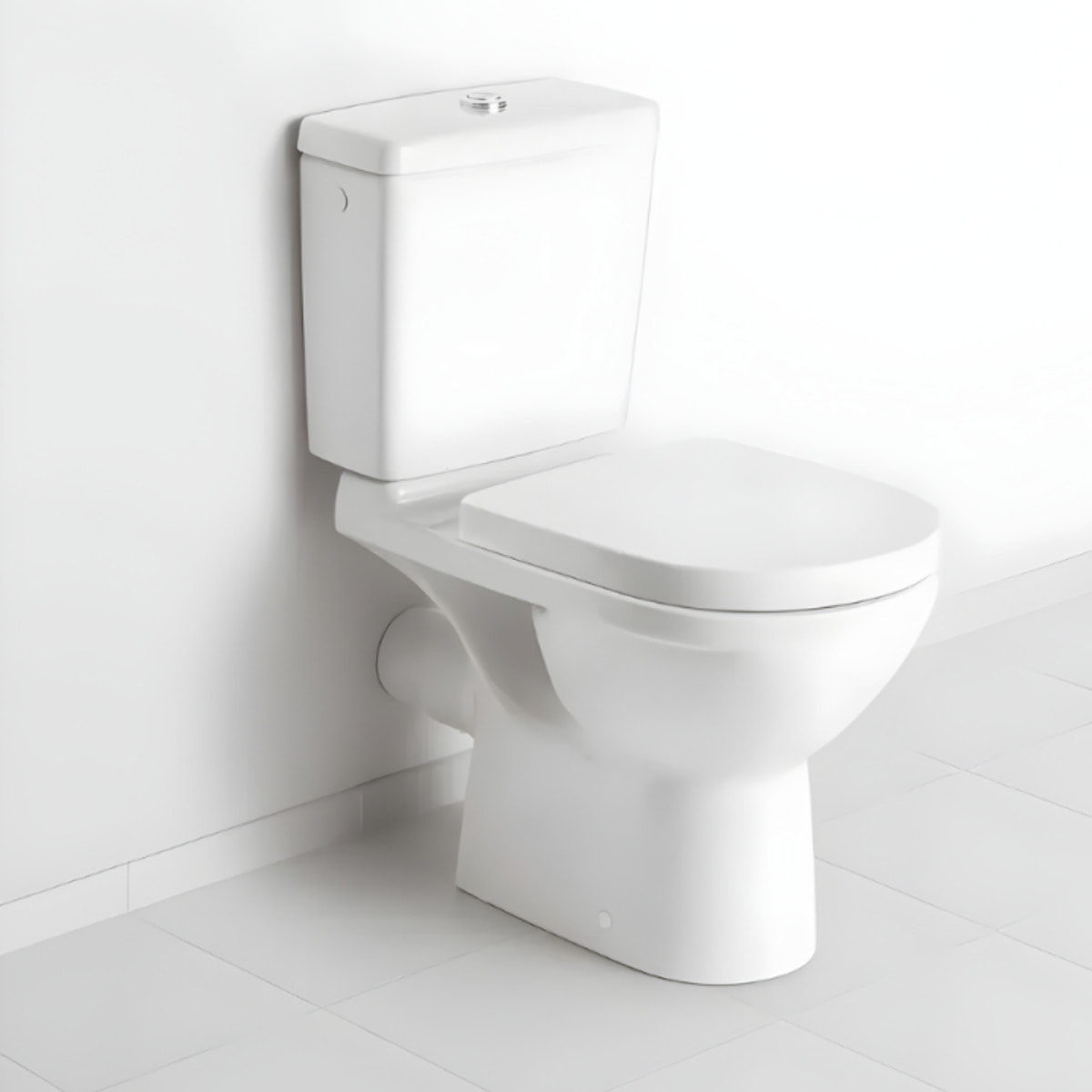 WC à poser sortie horizontale VILLEROY & BOCH O.novo Plus avec abattant frein de chute déclipsable