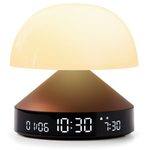 Réveil LEXON Mina Sunrise Simulateur d'aube Bronze