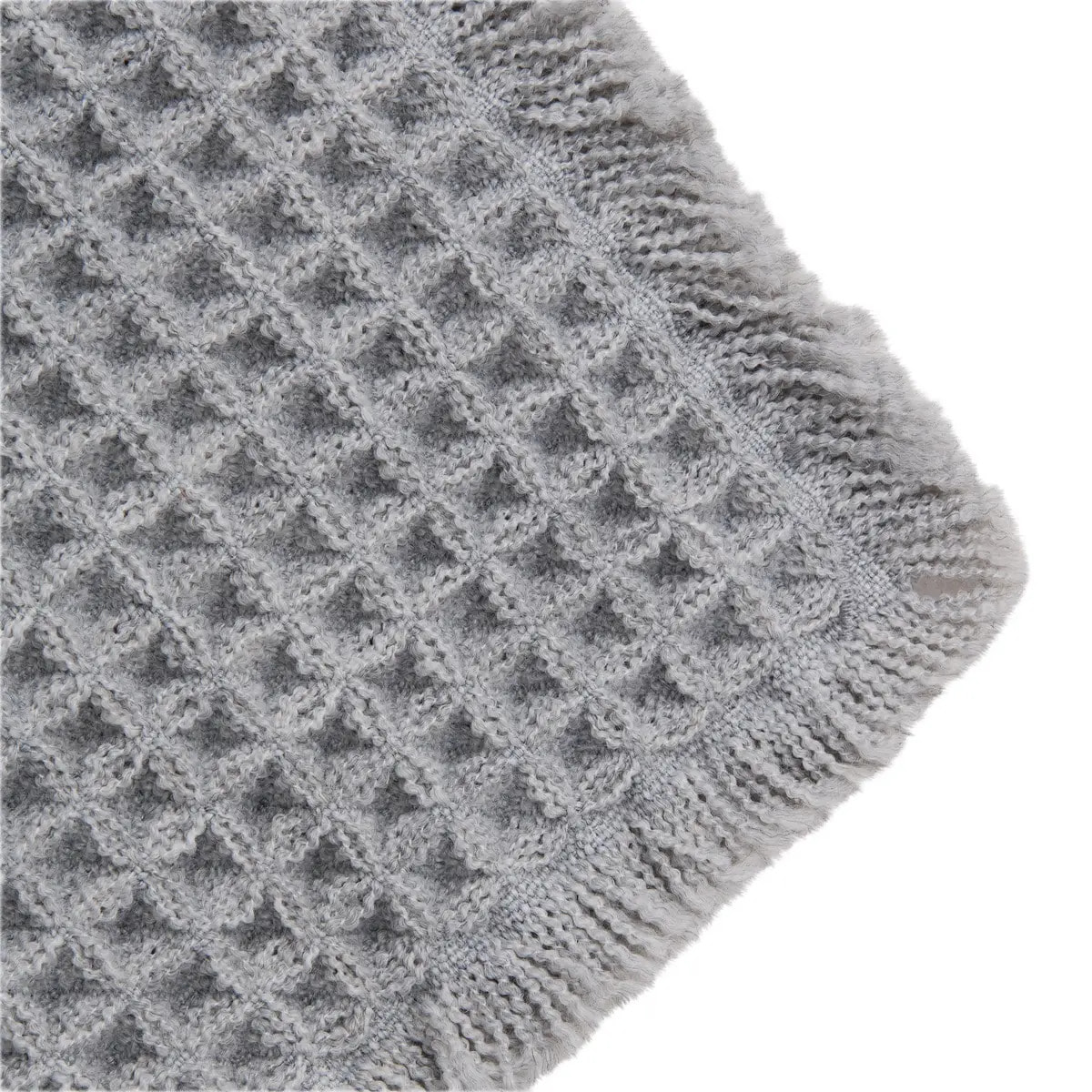 Tapis Waffle 80x50cm gris