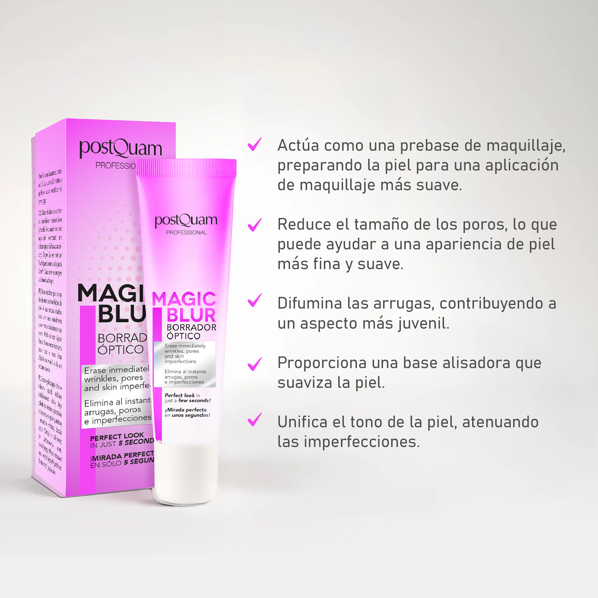 magic blur, borrador optico 30 ml