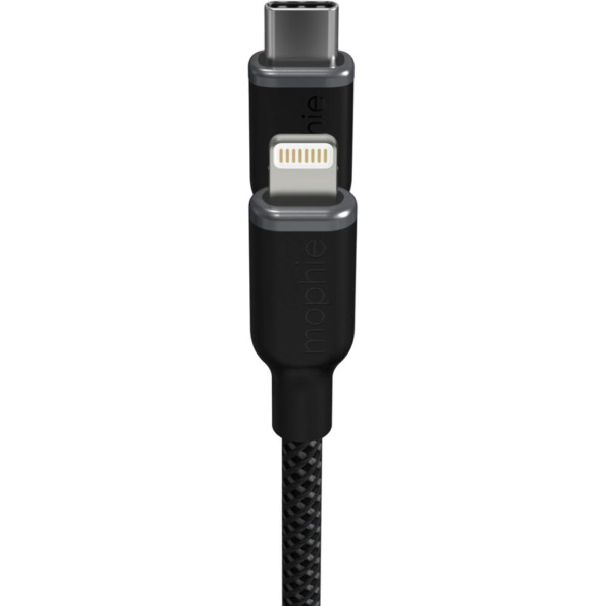 Câble de charge MOPHIE 2M USB-C vers lightning noir