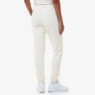 Kappa - Pantaloni Donna Bianco - LOGO FESIA