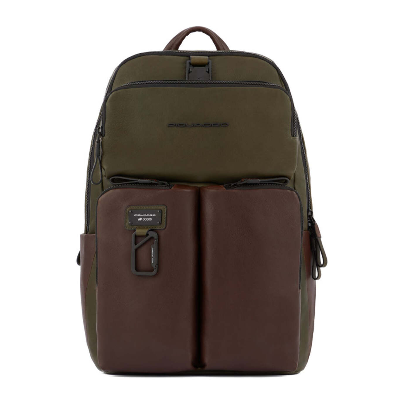 Piquadro Zaino uomo porta pc 14" con cover impermeabile