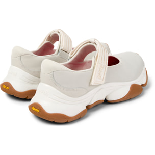 Bailarinas - CAMPER Karst 2 - Blanco - Cuero liso
