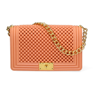 Borsa a mano da donna - Modello False - 100% Pvc - 15.0 x 25.0 x 8.0 cm