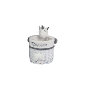 Corbeille pour chambre enfant - LICORNE