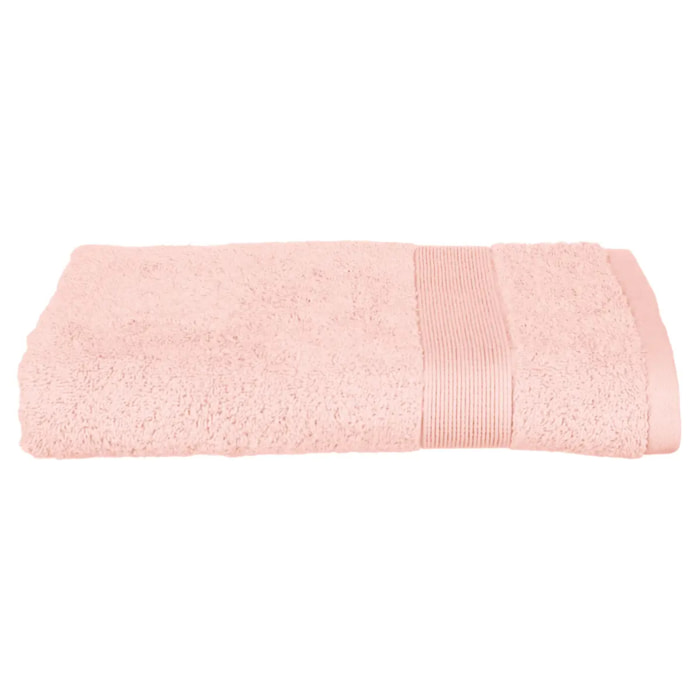 Drap de douche "Essentiel" coton rose 70x130cm