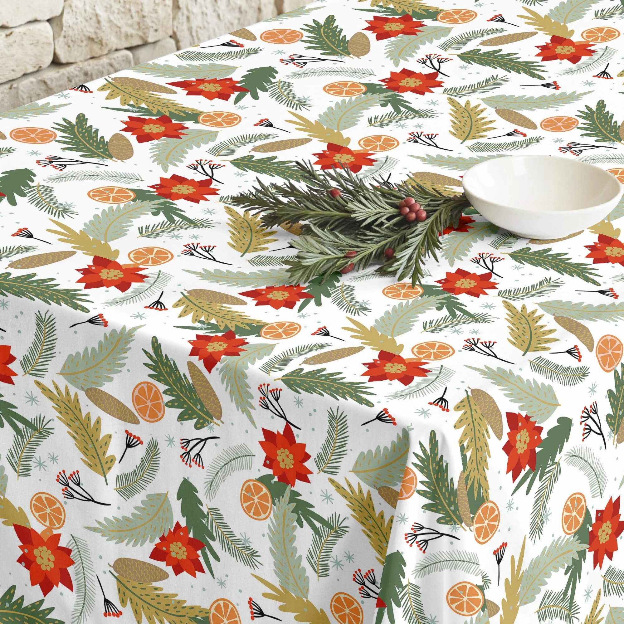 Nappe en résine Anti-tâches Merry Christmas 33