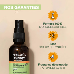 Pranarom - Brume dynamisante Energy - Bio - 50 ml