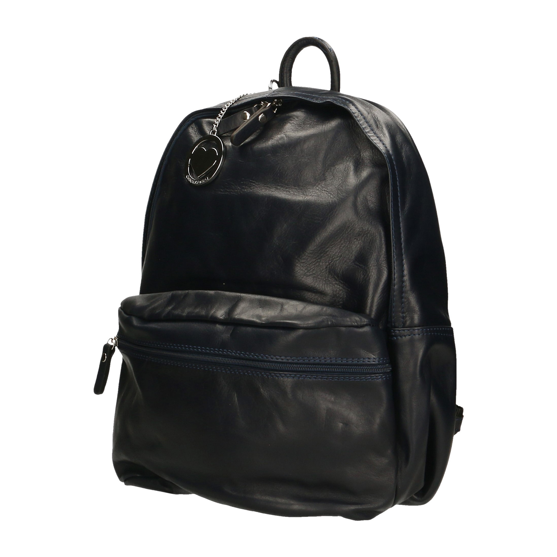 Chicca Borse Borsa Zaino Blu