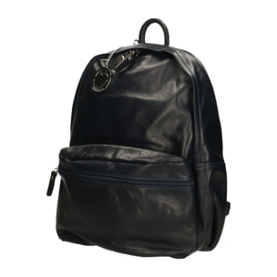 Chicca Borse Borsa Zaino Blu