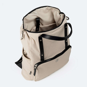 BLOOM BACKPACK SQUARE CREAM