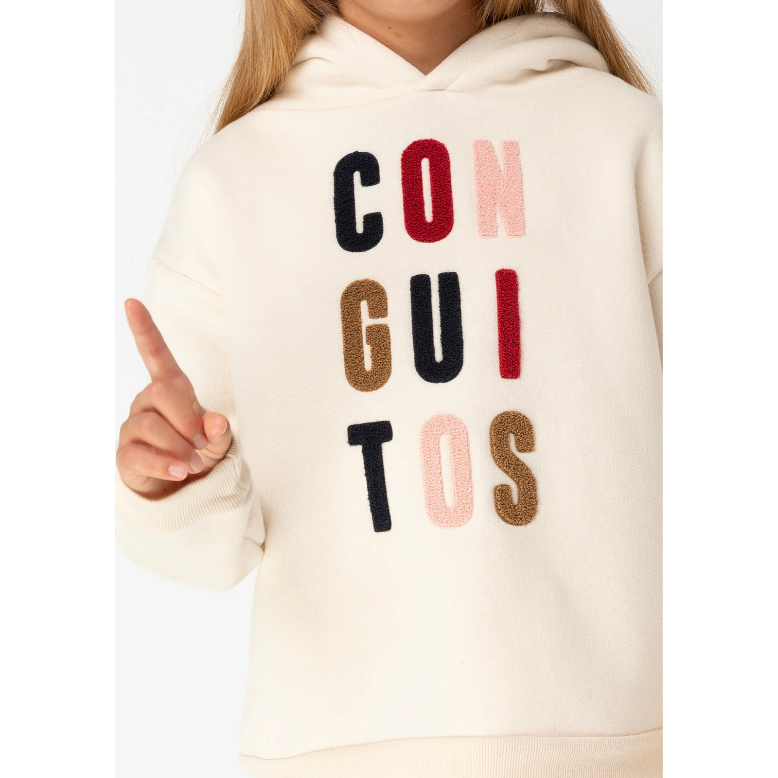 Conguitos - Felpa senza cappuccio per bambini