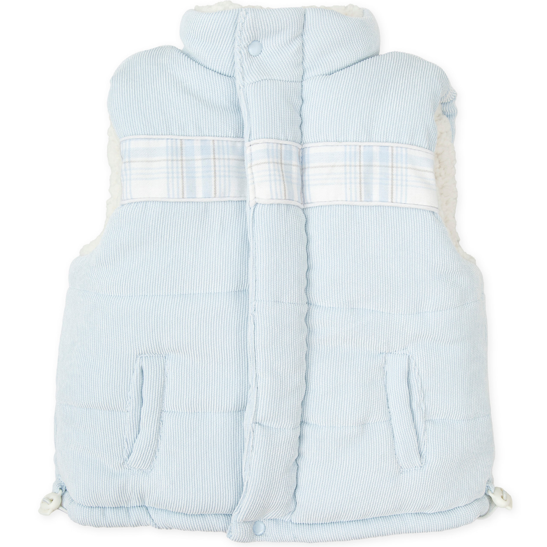 Chaleco . - Azul cielo