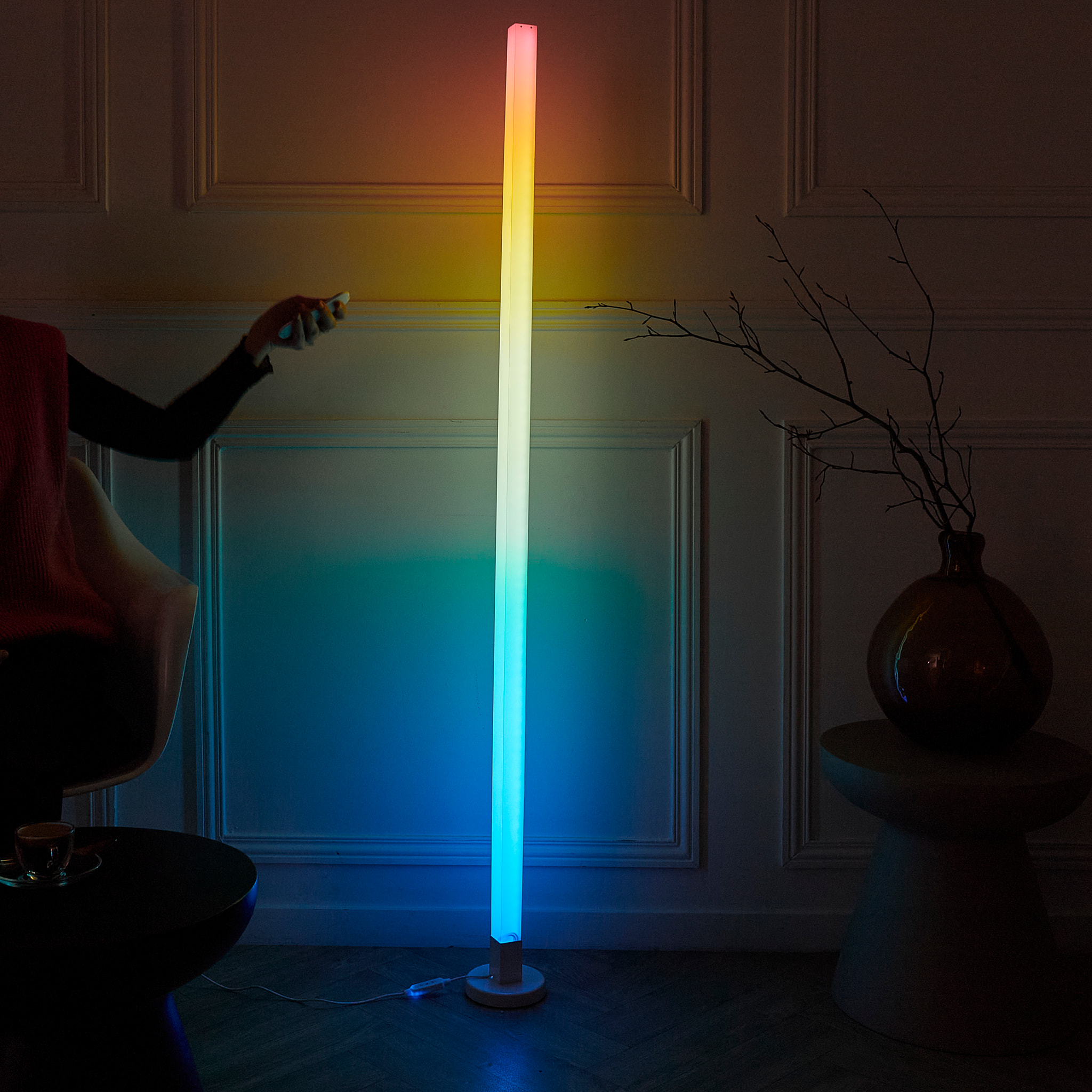 Tube Led 151cm Avec Telecommande A Monter