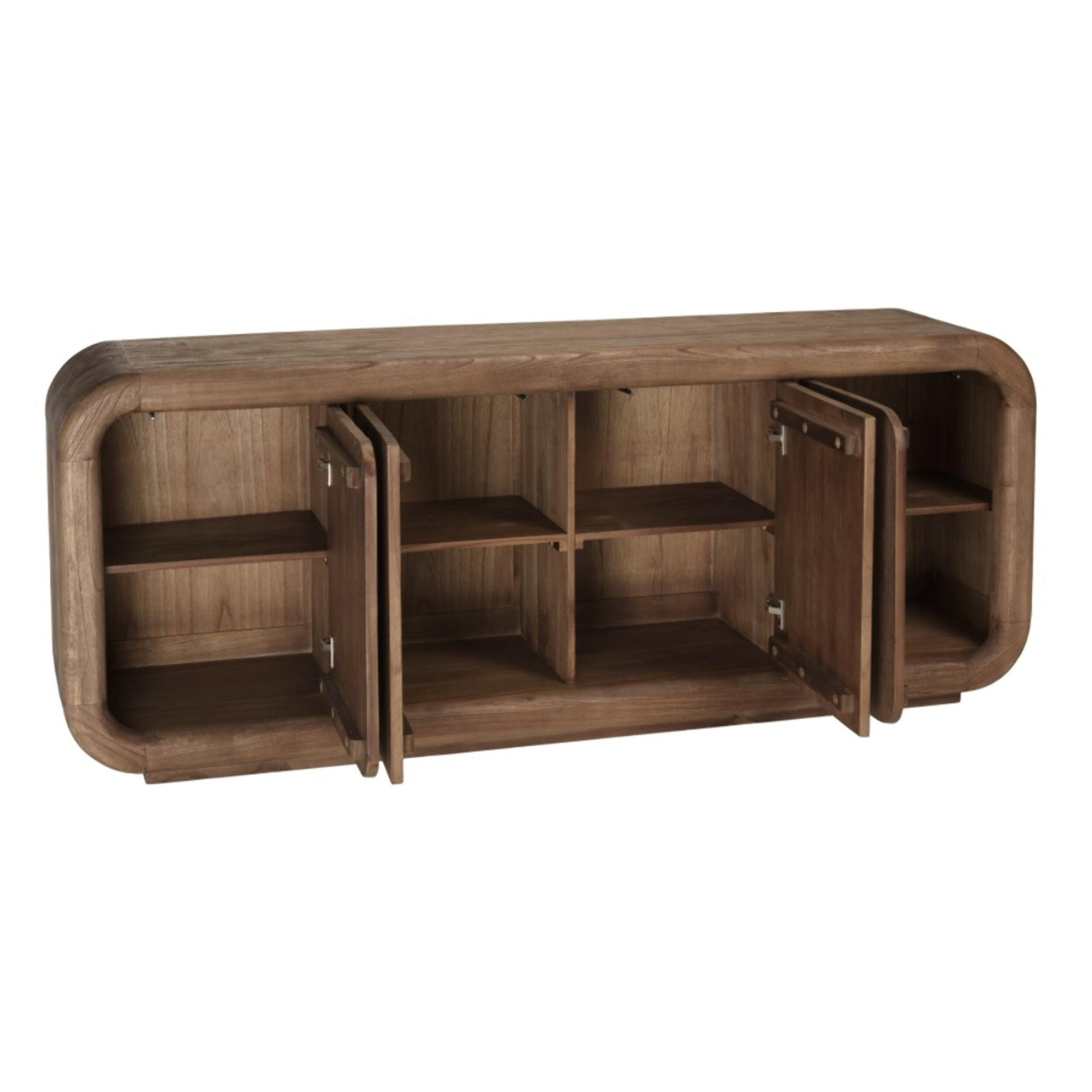 ROMY - Buffet 4 portes en bois de mindi