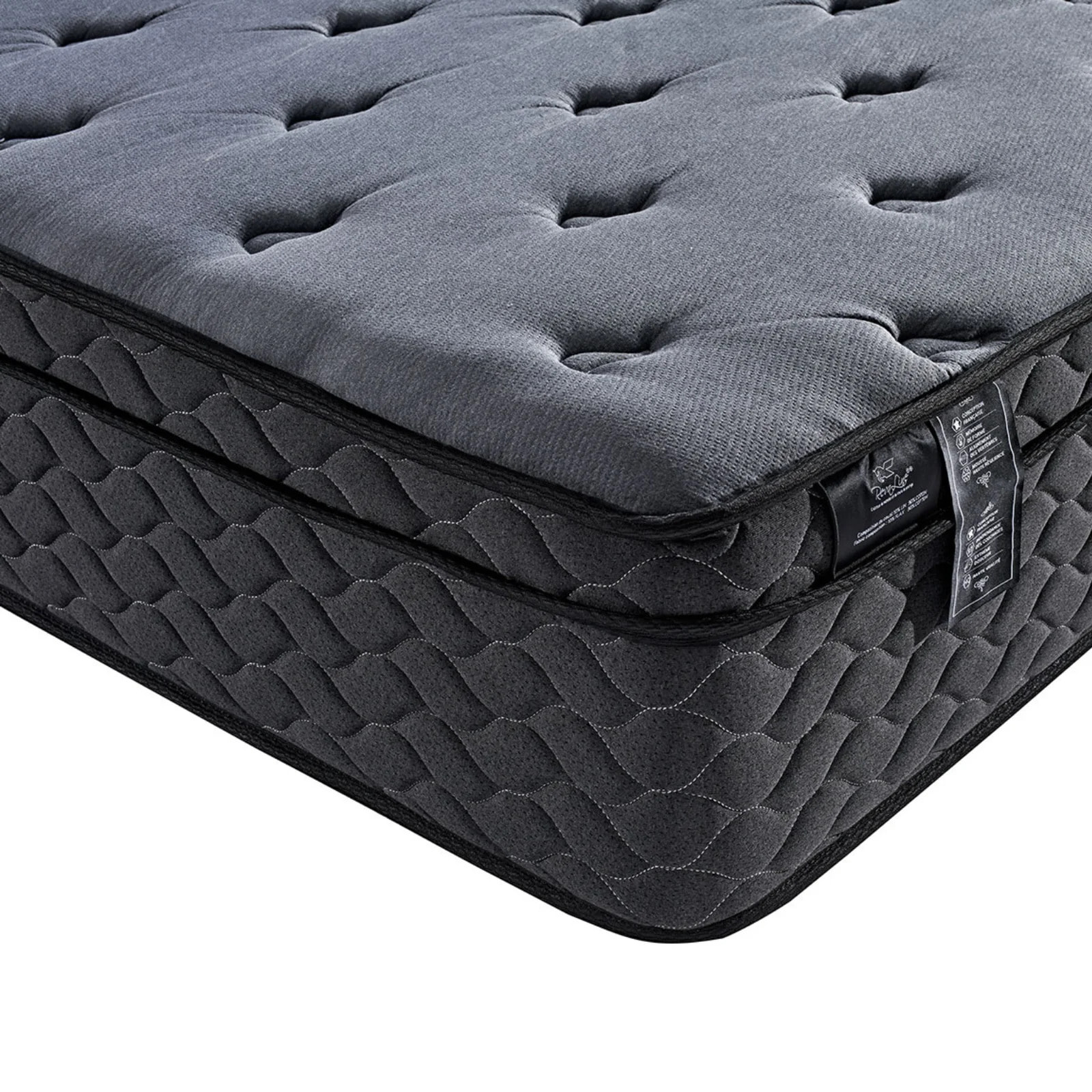 Matelas Luxury | Mémoire de forme, Latex & Ressorts ensachés | 30cm