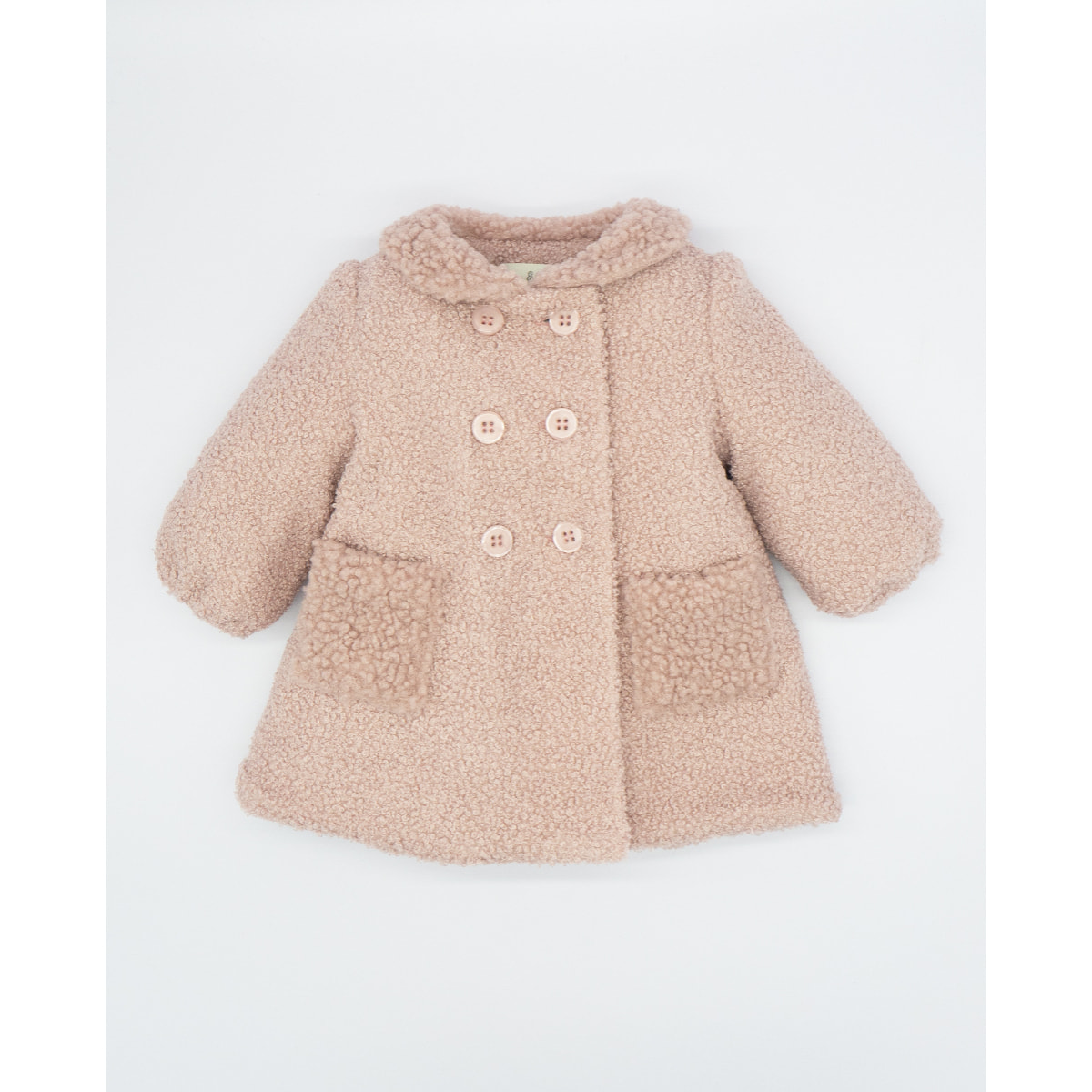 ABRIGO CARACOLILLO ROSA
