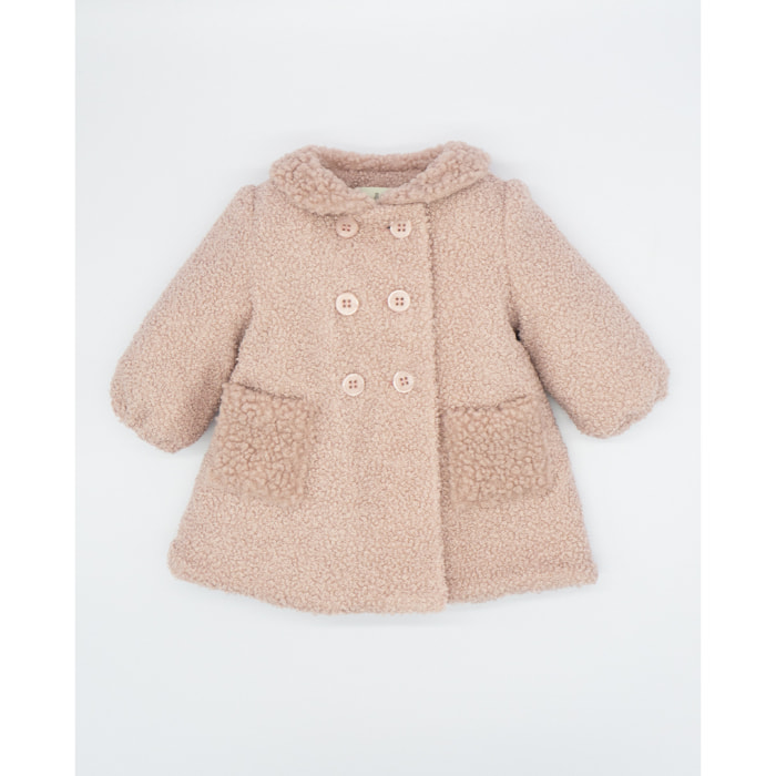 ABRIGO CARACOLILLO ROSA