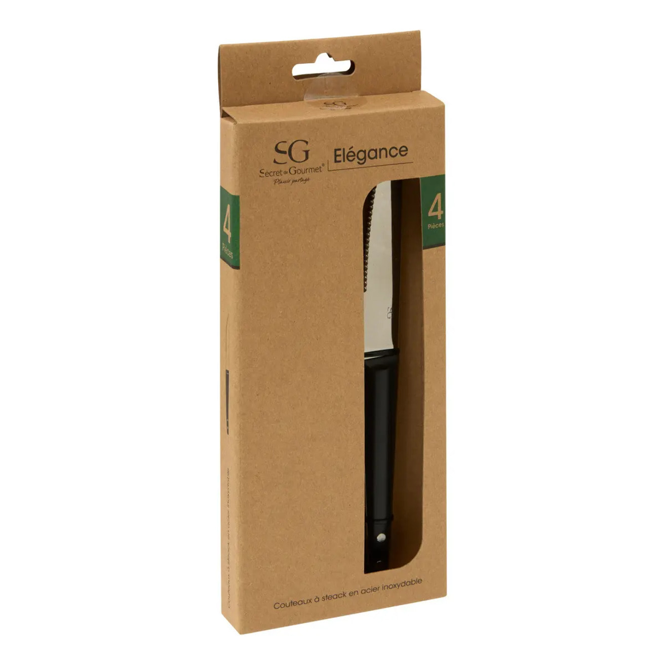 Couteau Elegance Couteau à steak L22,1cm noir