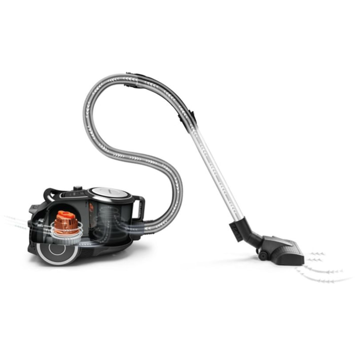 Aspirateur sans sac BOSCH Pro family bleu BGS41FAM