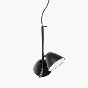 FLASH LED Lampe suspension noire 2L