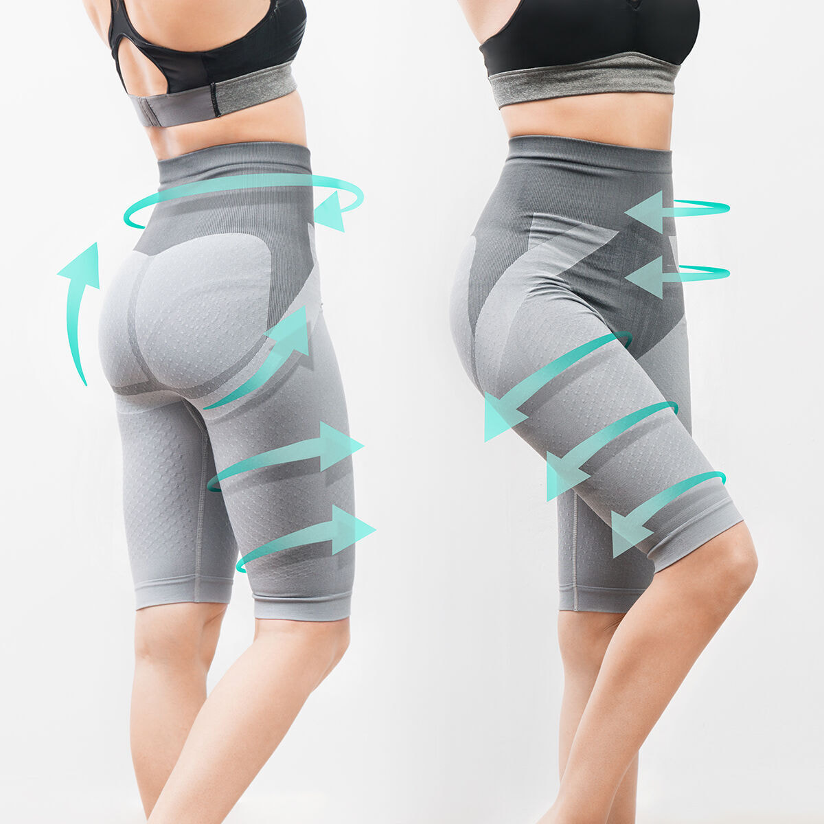 Faja Adelgazante con Turmalina ActiveSlim InnovaGoods - Gris - M