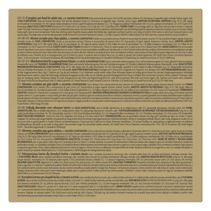 GOURMET REVELATIONS Mousseline Thon Saumon 48x57g