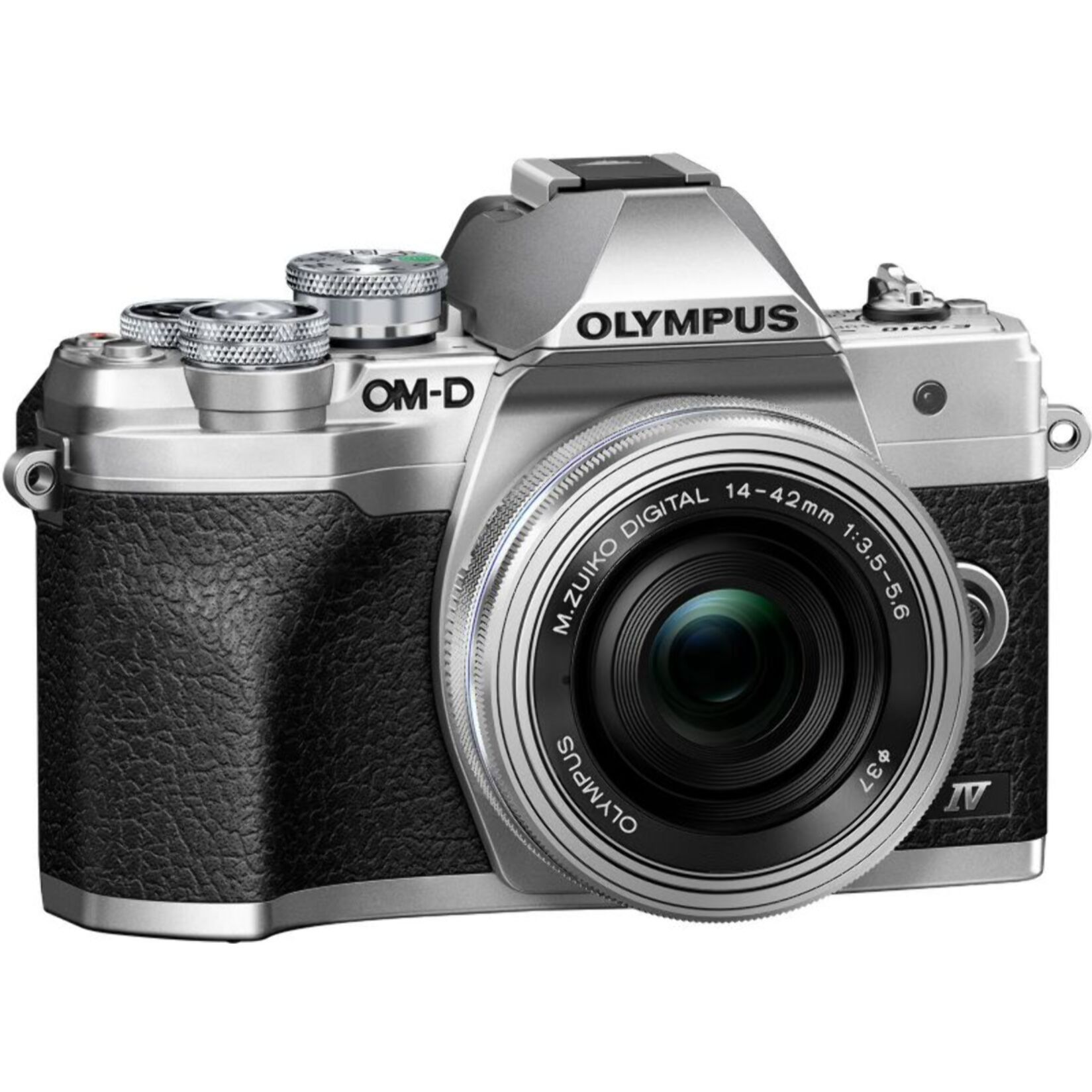 Appareil photo Hybride OLYMPUS E-M10 Mark IV + Pancake 14-42mm Silver