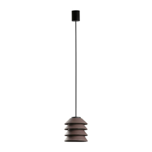 TOBA Suspension avec pavillon marron
