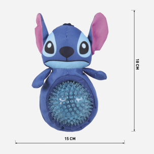 Peluche con mordedor para perros diseño stitch