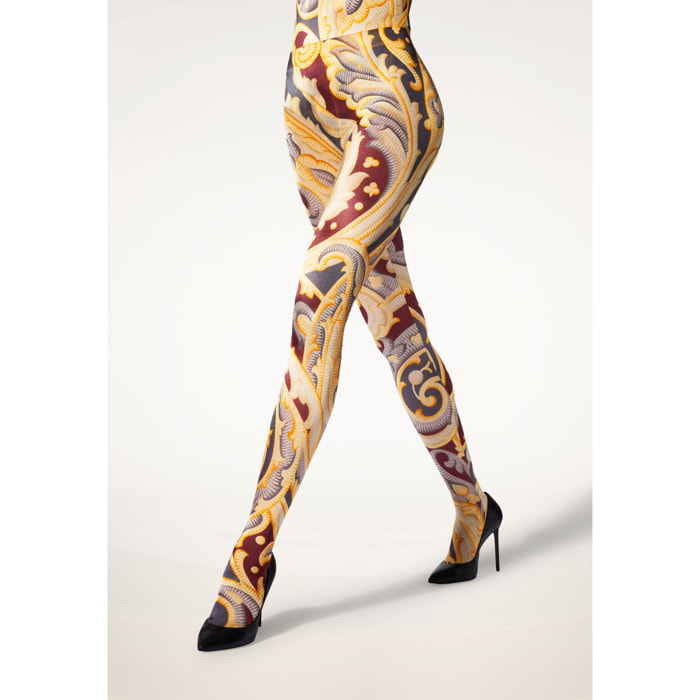 Collant Paisley Baroque Tights